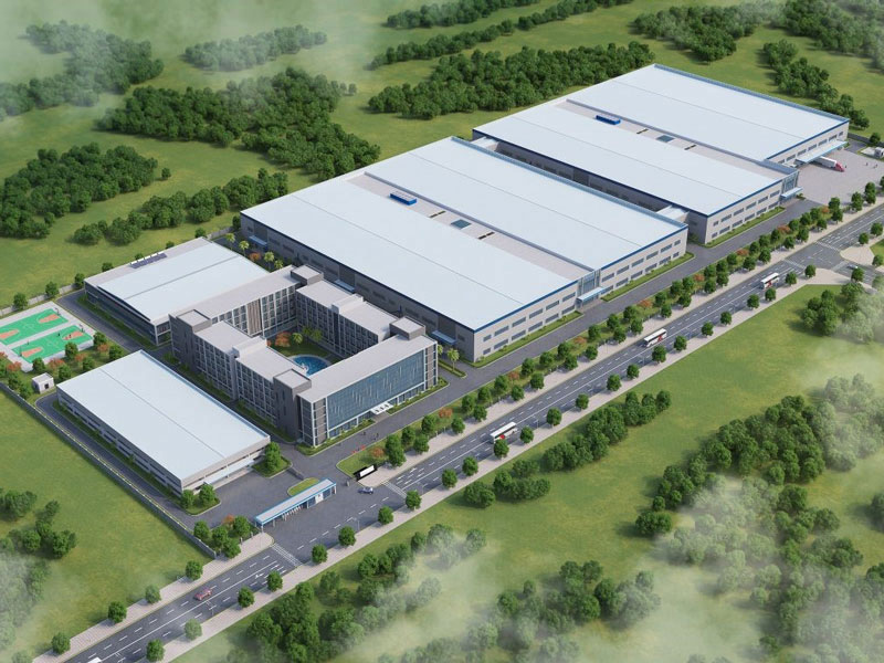 Vách ngăn vệ sinh nhà máy luxshare kcn quang châu