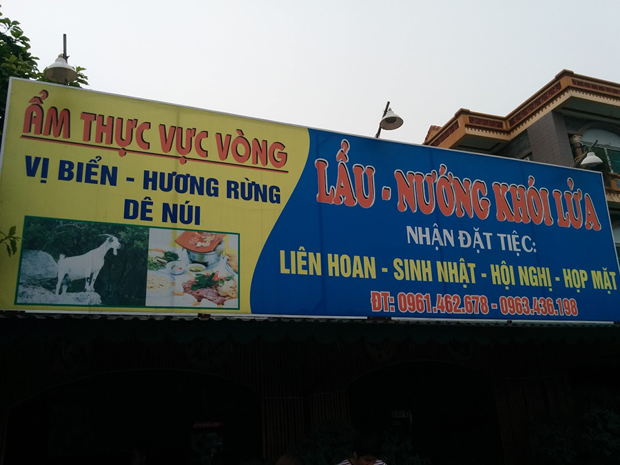 Lắp đặt vách ngăn vệ sinh cho nhà hàng Ẩm Thực Vực Vòng