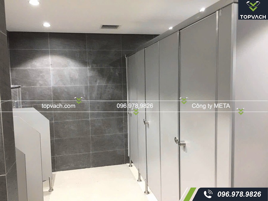 Lắp đặt vách ngăn vệ sinh compact cho Khách sạn Park Hyatt Hà Nội