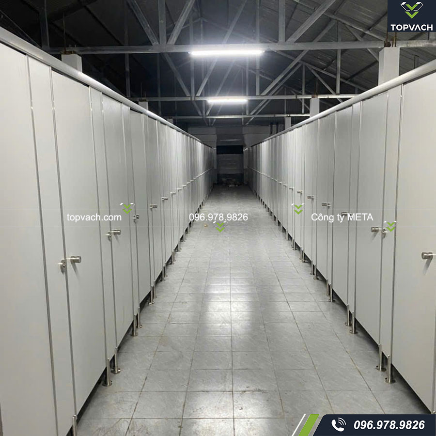 Vách ngăn vệ sinh tại Lạng Sơn: Từ cấp vật tư đến thi công hoàn thiện